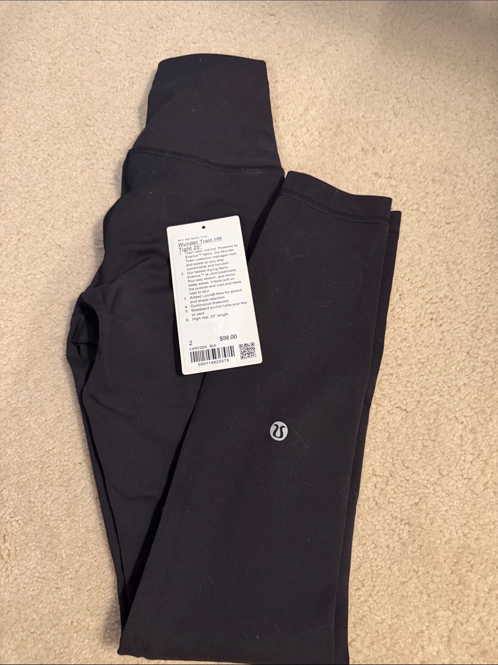 Lululemon Wunder Train leggings